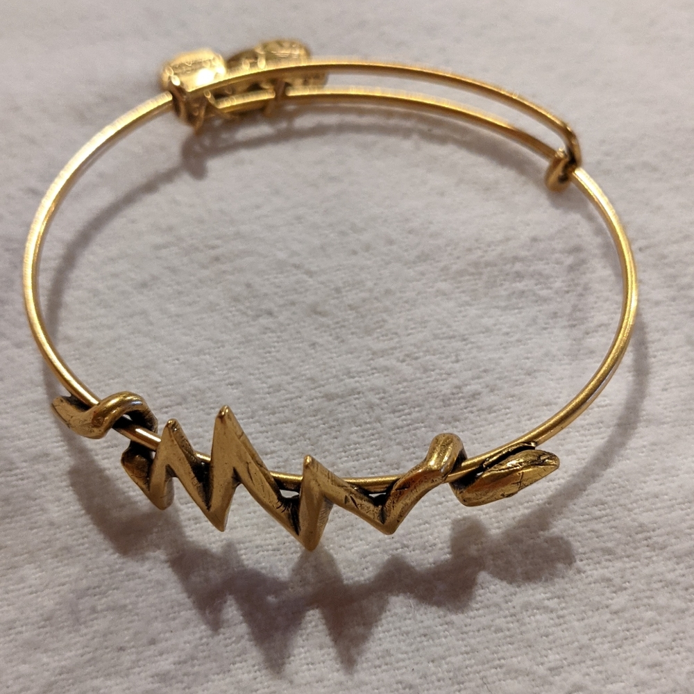 Alex And Ani Set Of 11 Bamboo, Lightning, & Beade… - image 6